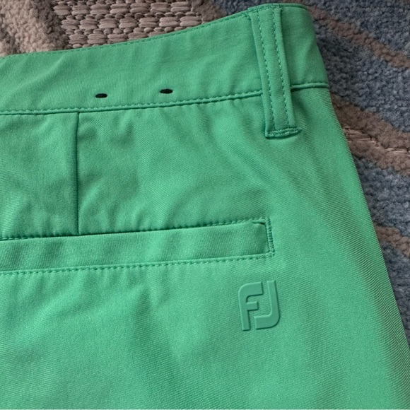 FootJoy Men’s Performance Knit Golf Shorts Size 38 Sea Green Inseam: 9.5" - Picture 9 of 10